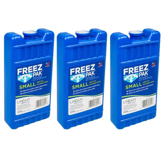 Freez Pak Reusable Ice Pack, Small, Pack Of 3