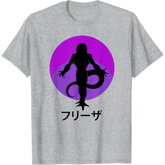 Freeza Frieza Dragon Evil Ball Z Freezer Manga 90' T-Shirt, Grey Color, Size 2XL