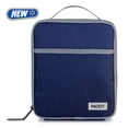 thumbnail image 1 of PackIt Freezable Large Upright Lunch Box with Gel Liner, Dusty Navy & Gray, 1 of 11