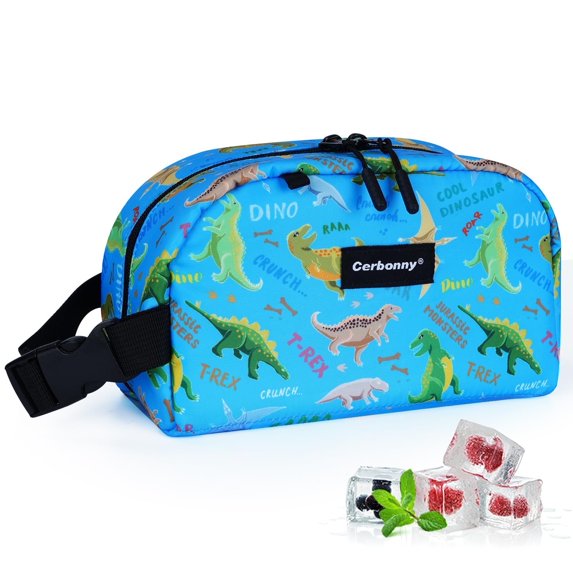 Freezable Lunch Bag,Freezable Snack Bag,Mini Cooler Bag for Travel/Work/School,Small Insulated Bag,Small Cooler Lunch Box with Ice Packs,Insulated Snack Bag,Freezable Snack Box with Handle Buckle