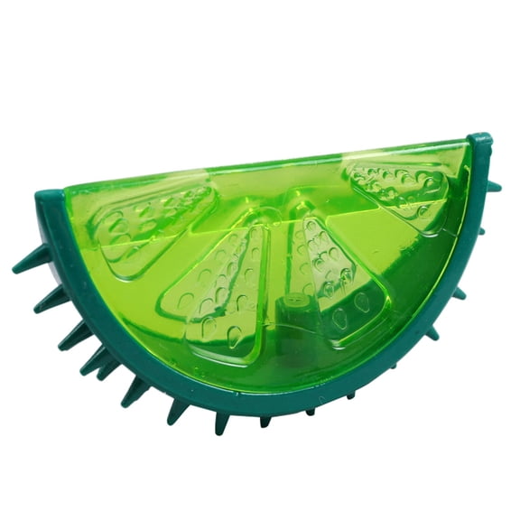 Freezable Pet Teether Chew Toy Fruit Lemon Pineapple Watermelon Design Durable Dog Chew Toys For Dogs Teething Toy For Puppies Dog Xmas Stocking Small Tennis Balls for Cats Puppy Pens Indoor No