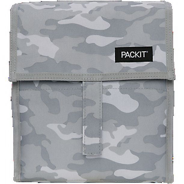 Freezable Soft Sided Lunch Bag ? Tonal Camo Gray