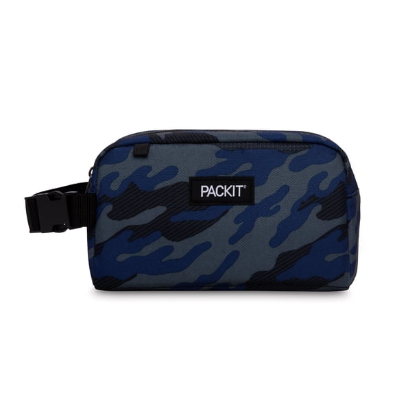 Packit Freezable Snack Box, Sporty Camo Charcoal