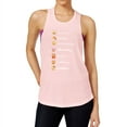 thumbnail image 1 of Freeze CMI Inc. Womens Emoji Days Tank Top, Pink, Juniors, Small, 1 of 1