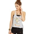 thumbnail image 1 of Freeze CMI Inc. Womens Warrior Fringed Tank Top, Grey, Juniors, Medium, 1 of 2