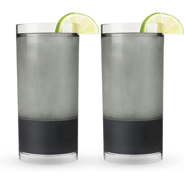 Freeze Cocktail Tumbler Insulated Double Walled Glass for Frozen