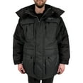 thumbnail image 1 of Freeze Defense Warm Men's 3in1 Winter Jacket Coat Parka & Vest (Large, Gray), 1 of 10