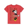 thumbnail image 1 of Freeze Disney Minnie Mouse Red Graphic T-Shirt Color: light red Size: 4 - 5, 1 of 4