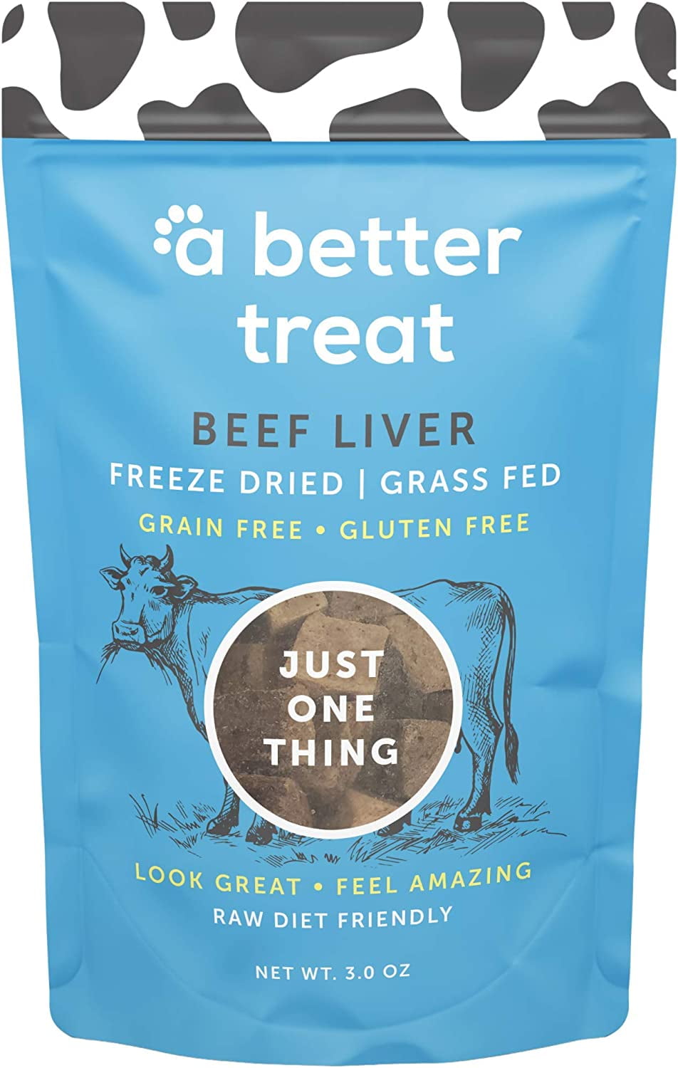Freeze Dried Beef Dog Treats, Grass Fed, Beef Liver Single Ingredient