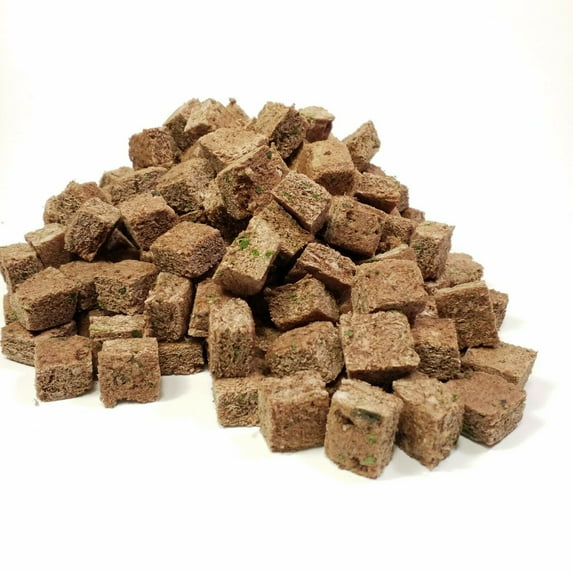 Freeze Dried Beef Heart All Natural Mix for Discus, Cichlids, All Tropicals with No Coloring Astaxanthin...100g