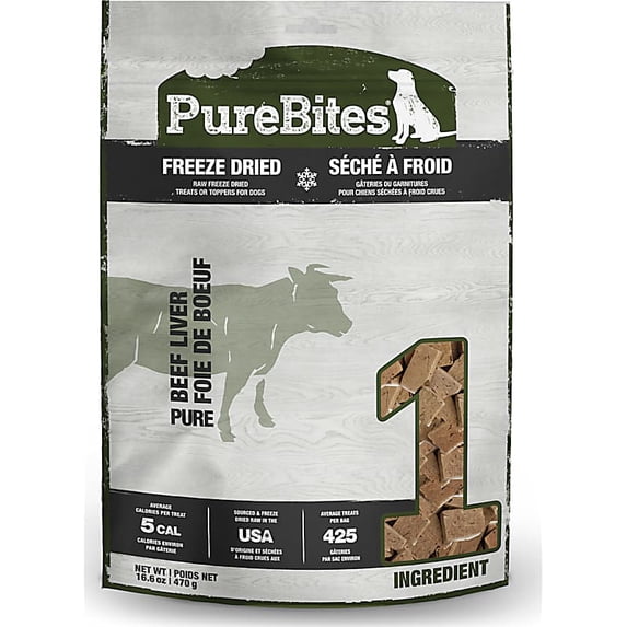 Freeze Dried Beef Liver Dog Treats 44 oz.