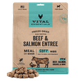thumbnail image 1 of Vital Essentials Beef & Salmon Soft Nibs Meal or Mixer Freeze-Dried Raw Dog Food, 14-oz bag, 1 of 10