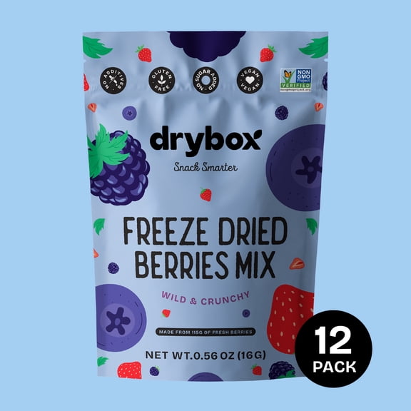 Freeze Dried Berries 12 Pack - 0.56 oz