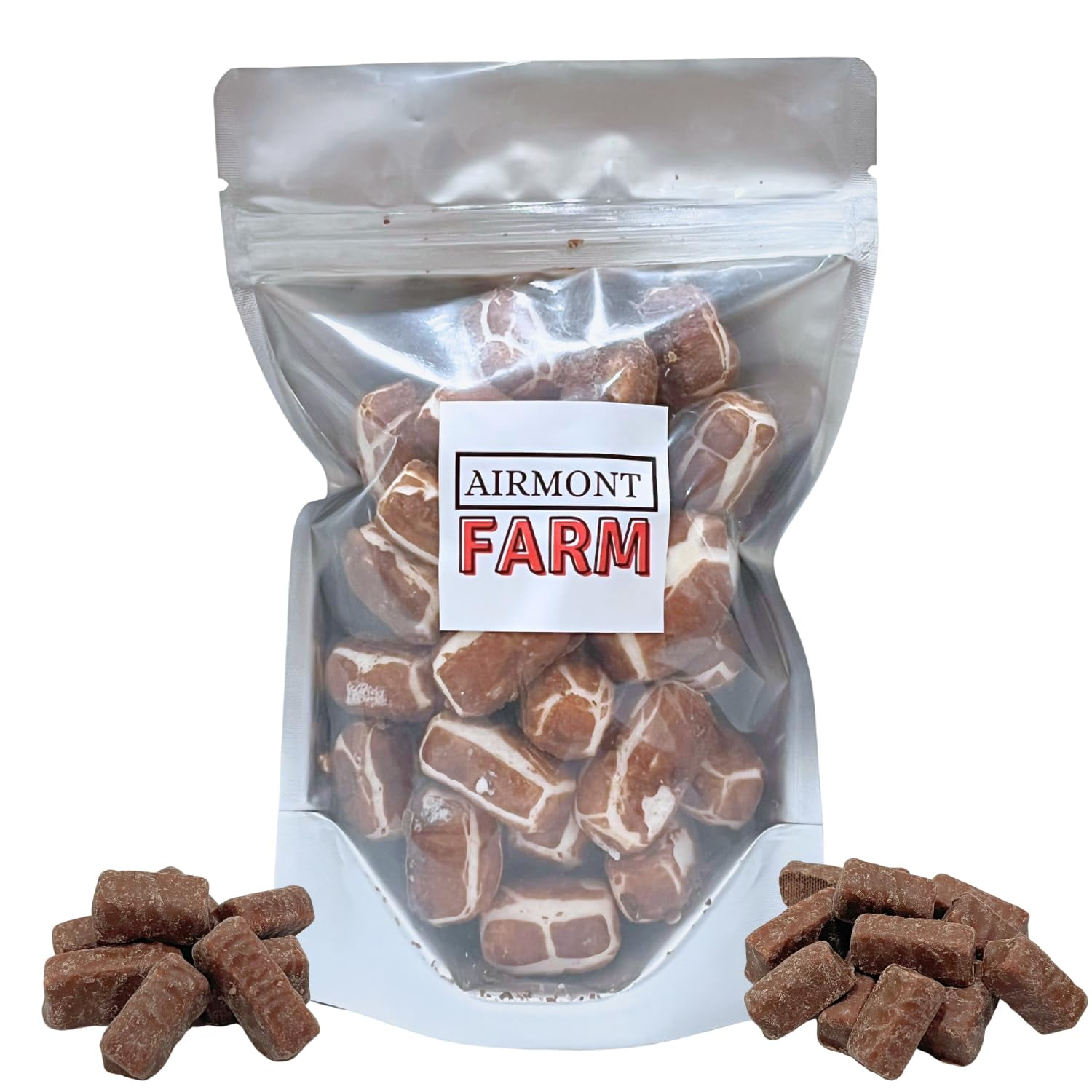 Freeze Dried Candy Charleston Chews Chocolate Crunch 2.5 oz - Ships In Box - Deliciously Crunchy, Intense Flavor, Lightweight Snack - Resealable Bag