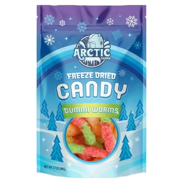Freeze Dried Candy Gummy Worms (Assorted) (1.7oz)