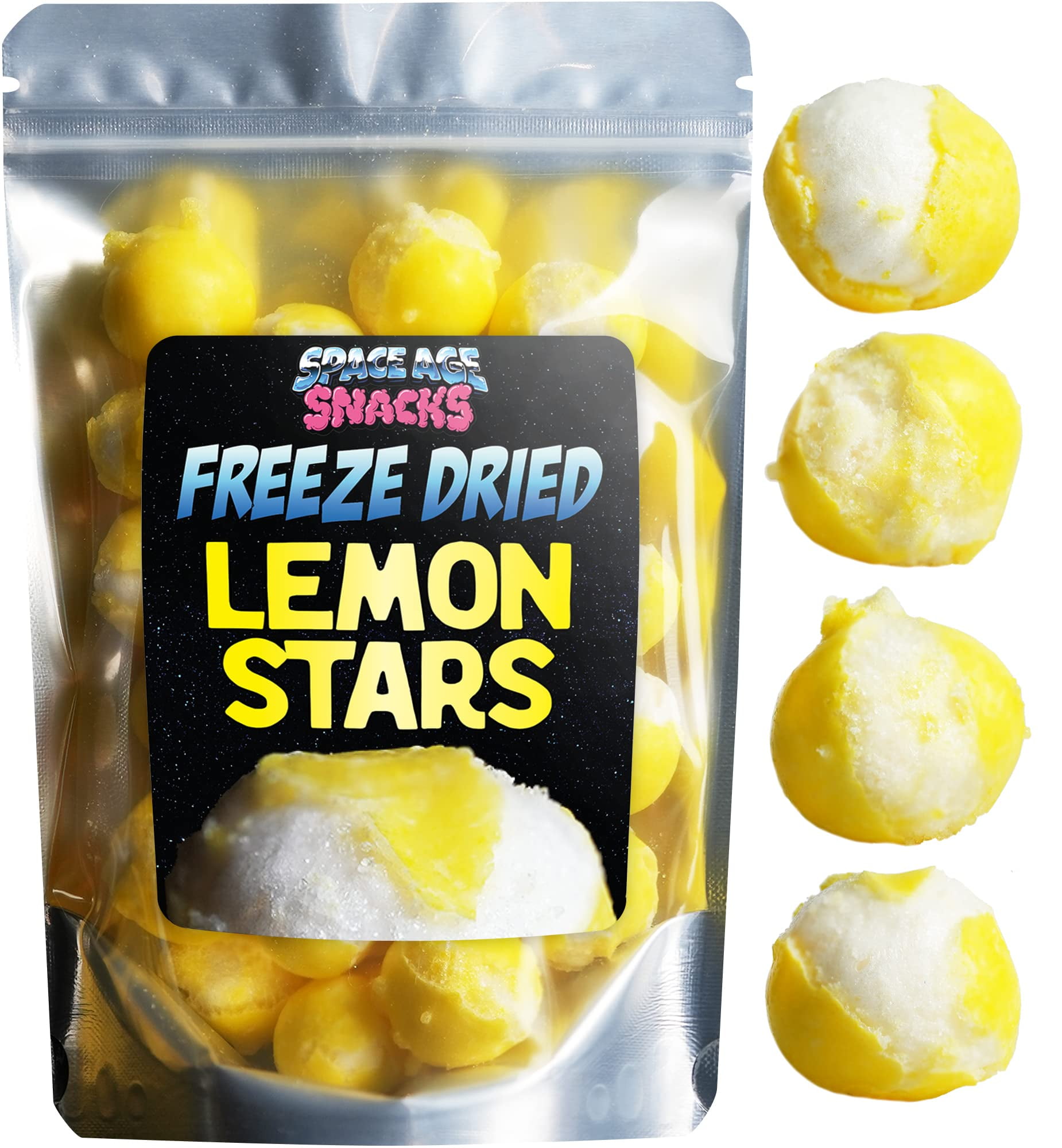 Freeze Dried Candy MSF2 Premium Freeze Dried Lemon Stars Shipped in a