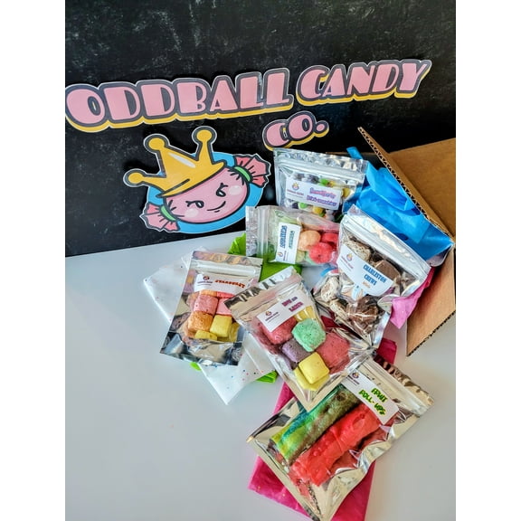 Freeze Dried Candy Sampler Box | Made Fresh to Order | Oddball Candy Co.