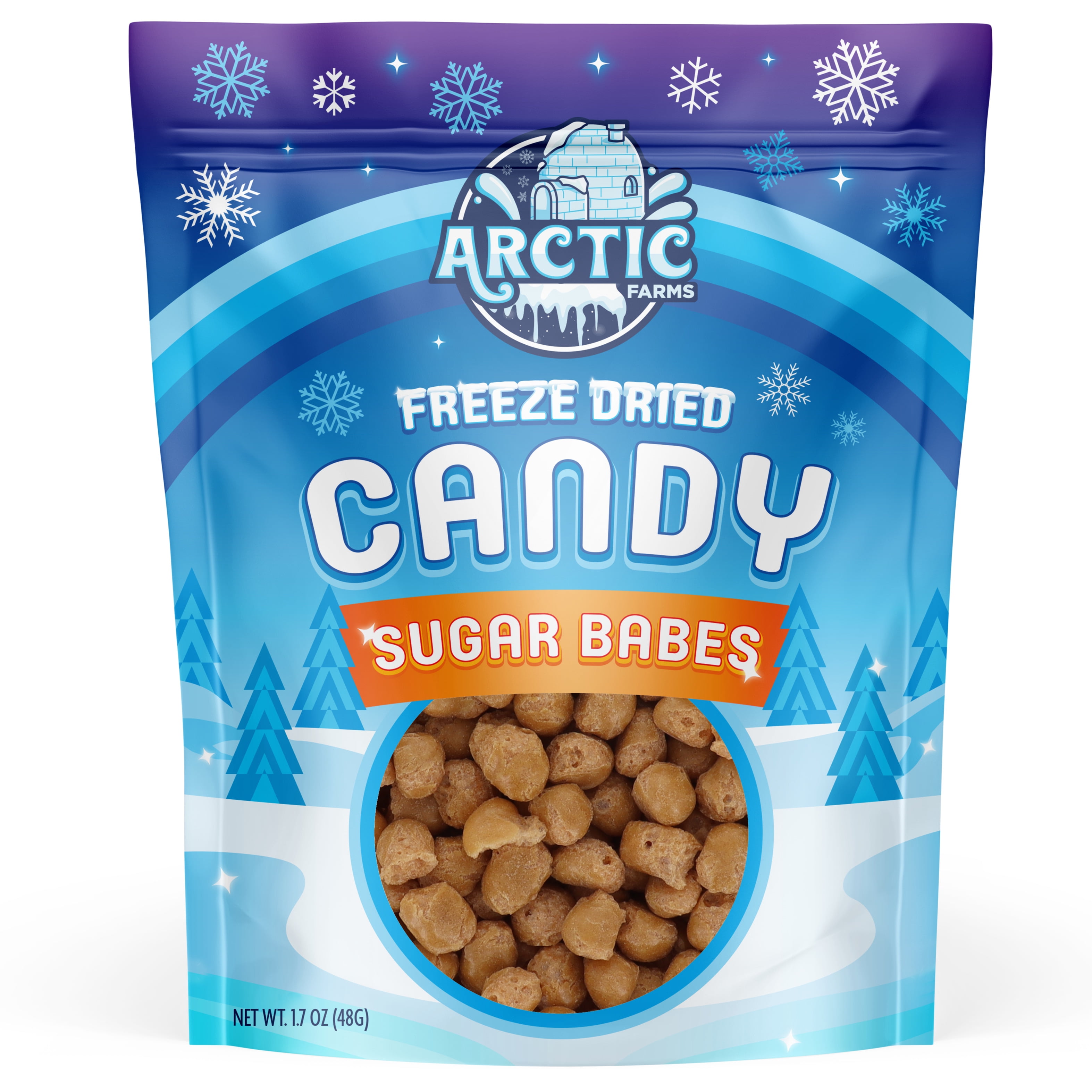 Freeze Dried Candy Sugar Caramel Babes (1.7oz)