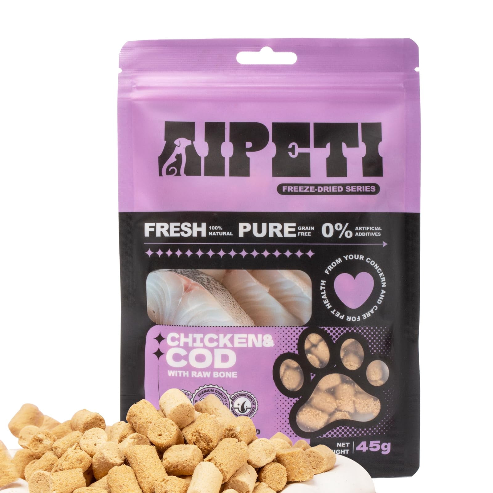 Thumbnail for Rich In Omega 3S Symbol Free Dog Food For Sensitive Skin