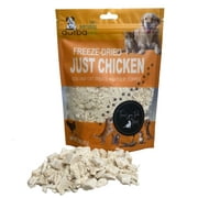 Chicken Dental Treats for Dogs and Cats, 2oz (57g) Freeze Dried Powder & Chunks Food Topper