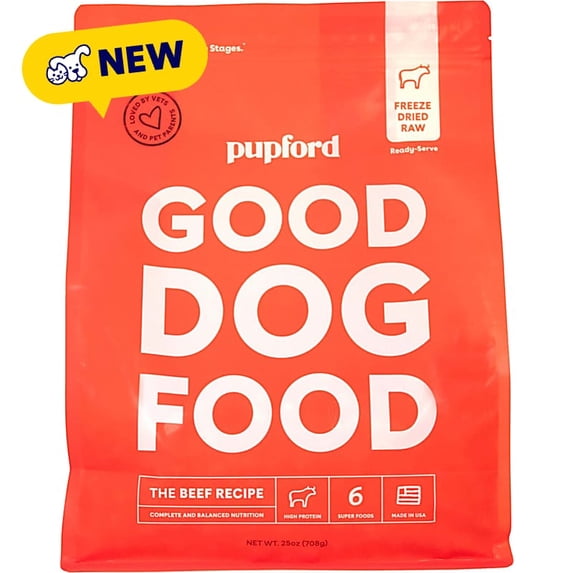 Freeze-Dried Good Beef Recipe Dog Food 25 oz.