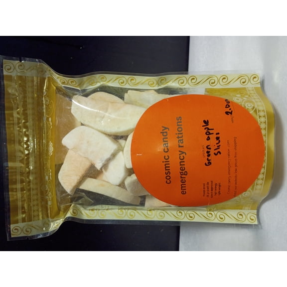 Freeze Dried Green Apple Slices Long Lasting Lightweight Camping Hiking Snack