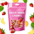 Freeze Dried Hard Candy OIF8 Original Fruit Flavors Cherry Lemon Orange