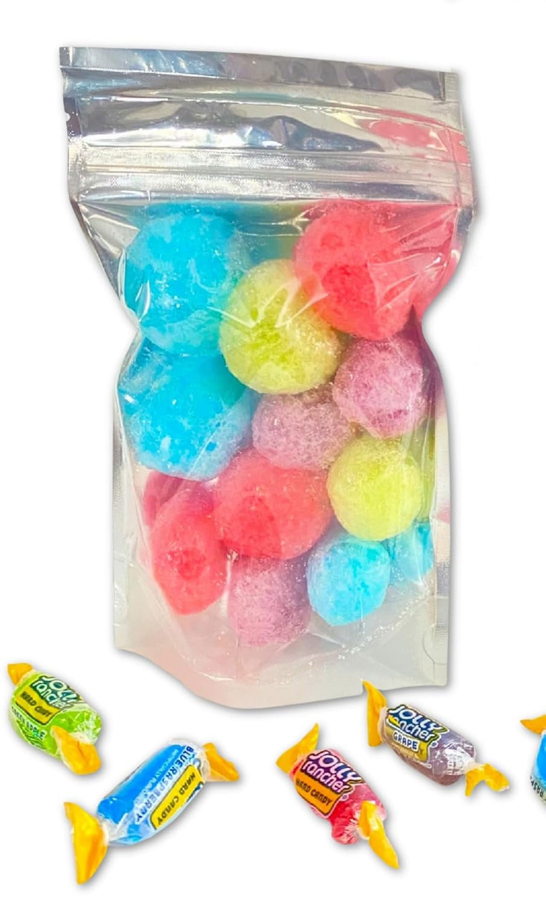 Freeze Dried Jolly Ranchers Candy Cherry, Grape, Green , Blue
