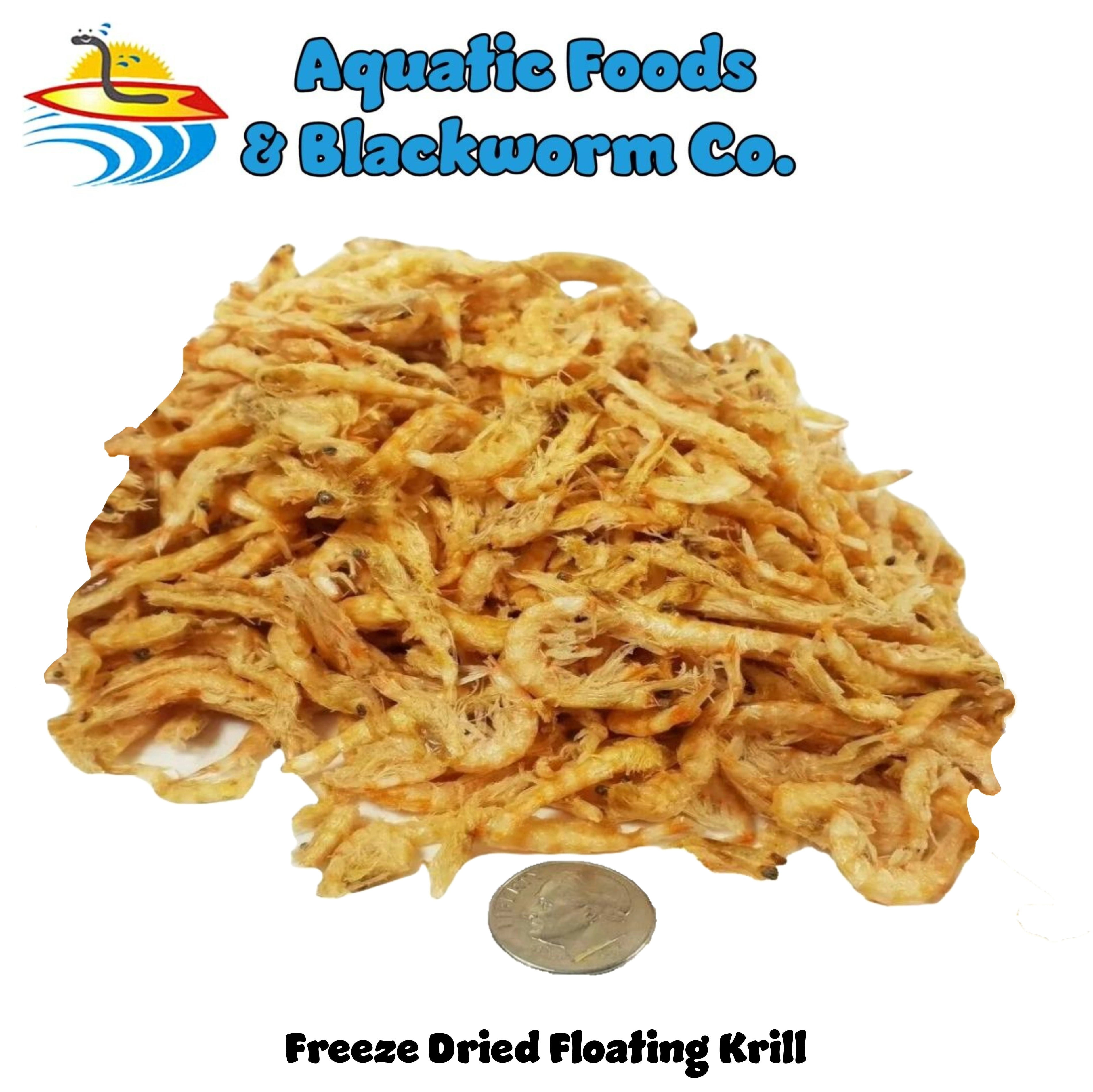 Freeze Dried Krill - Cichlids, Turtles, Oscars, Koi, & Piranhas...1-lb