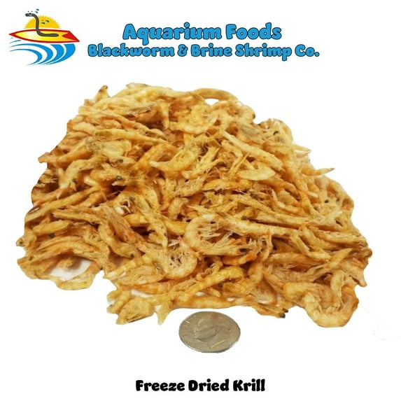 Freeze Dried Krill - Cichlids, Turtles, Oscars, Koi, & Piranhas...1-lb