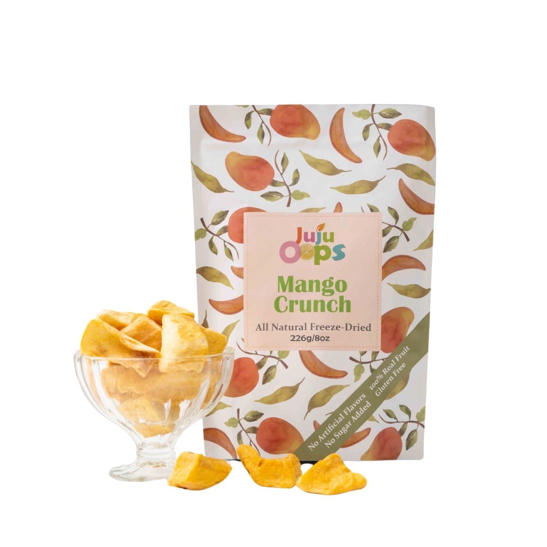 Freeze-Dried Mango, Cube | Family Party Size | 8 Ounce
