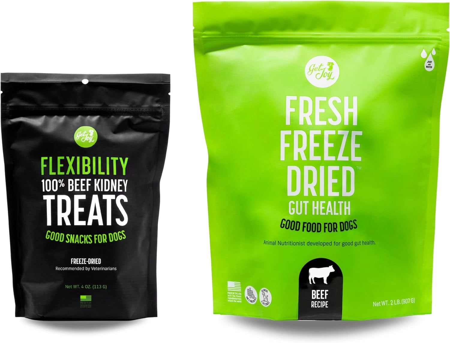 FreezeDried Meal and Treats Bundle, Flexibility 100 Beef Kidney