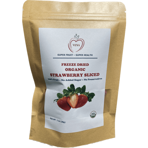 Freeze Dried Organic Strawberry