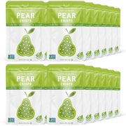 Nature’s Turn Freeze-Dried Pear Crisps, No Added Sugar, Healthy Natural Fruit Crisp Snack for School Lunches, 24 Pack (0.35 oz Each)