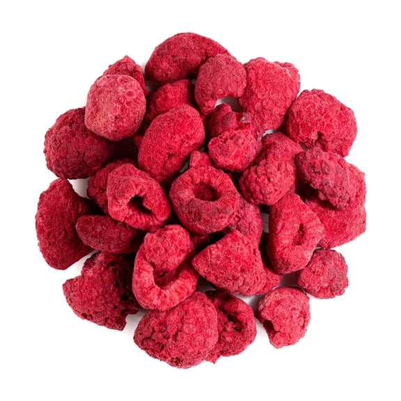 Freeze Dried Raspberries Whole Fruit for Snacking and Baking - 300g