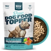 Bully Max Freeze-Dried Salmon Flavor Raw Dog Food Topper, 7 oz. Bag