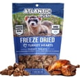 thumbnail image 1 of Freeze Dried Small Pet Treats - Resealable Bag of Treats for Ferrets - Ferret Snacks - Single Ingredient Ferret Food With No Preservatives Or Fillers- Small Animals Treats (1 oz, Turkey Heart), 1 of 7