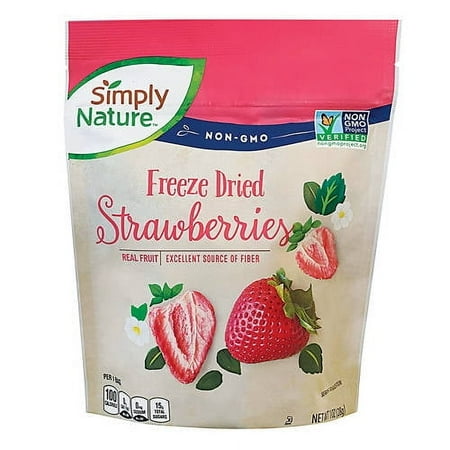 Freeze Dried Strawberries, 1 oz- Pack of 2