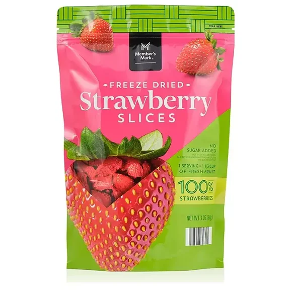 Freeze Dried Strawberry Slices 3 oz