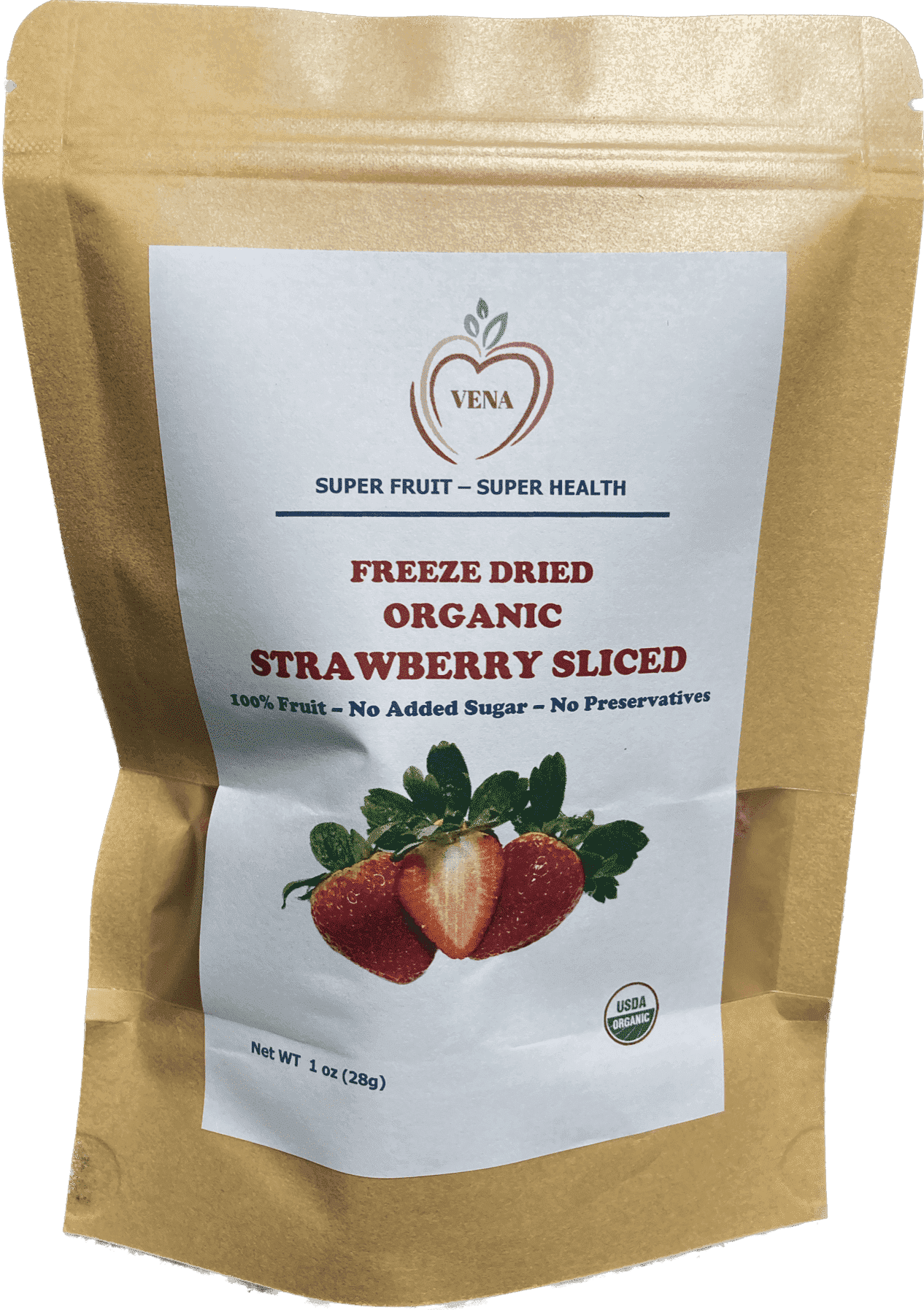 Freeze Dried Organic Strawberry - Walmart.com