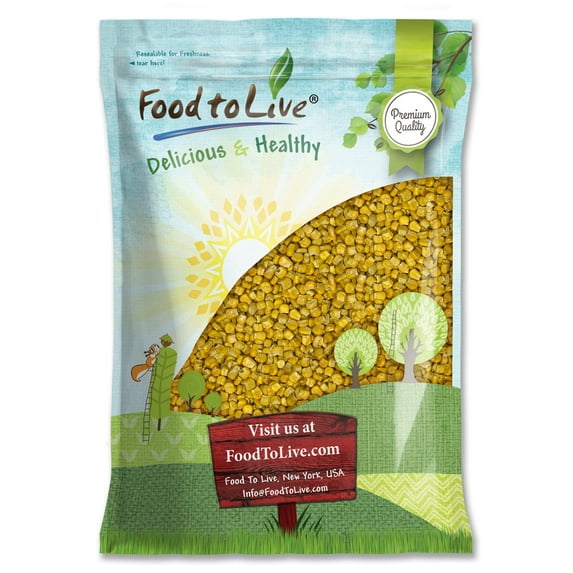 Freeze-Dried Super Sweet Corn, 2 Pounds — Raw, Vegan, Kosher — by Food to Live
