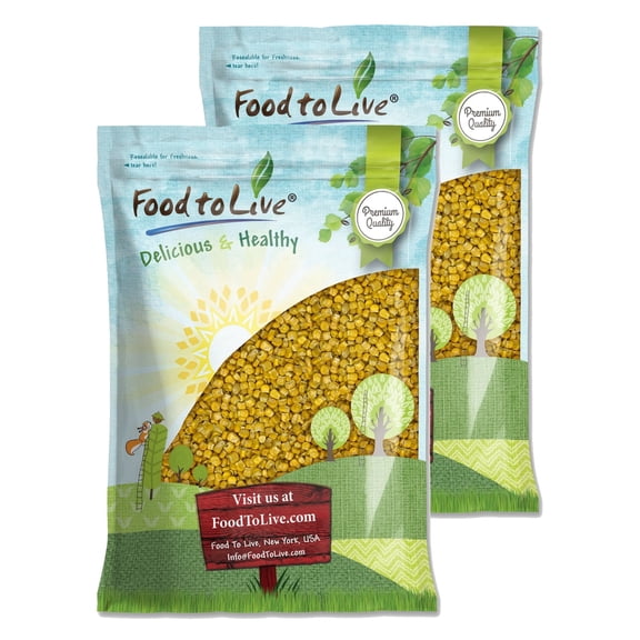 Freeze-Dried Super Sweet Corn, 4 Pounds Raw, Vegan, Kosher by Food to Live