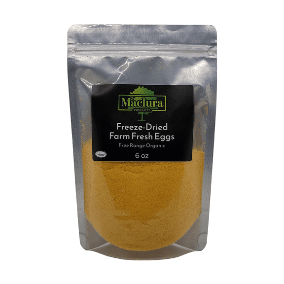 Freeze Dried Whole Free Range Raw Chicken Eggs (6 oz)