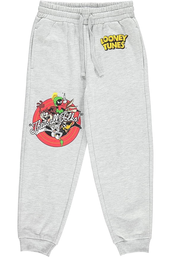 Looney Tunes Boys Jogger Sweatpants - Sizes 4-20