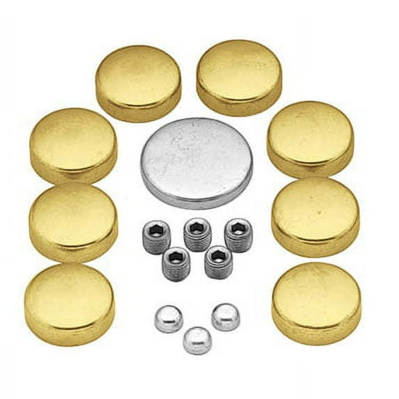 Freeze Plug Kit GM V6 & V8 Brass Pro #: 18-56481 X-Ref #: