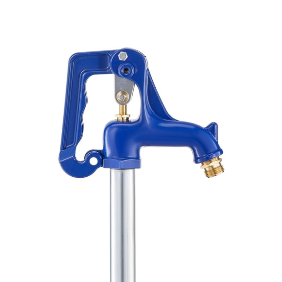 Freeze-Proof Yard Hydrant with 12" Bury, 3/4" NPT & Hose Connection