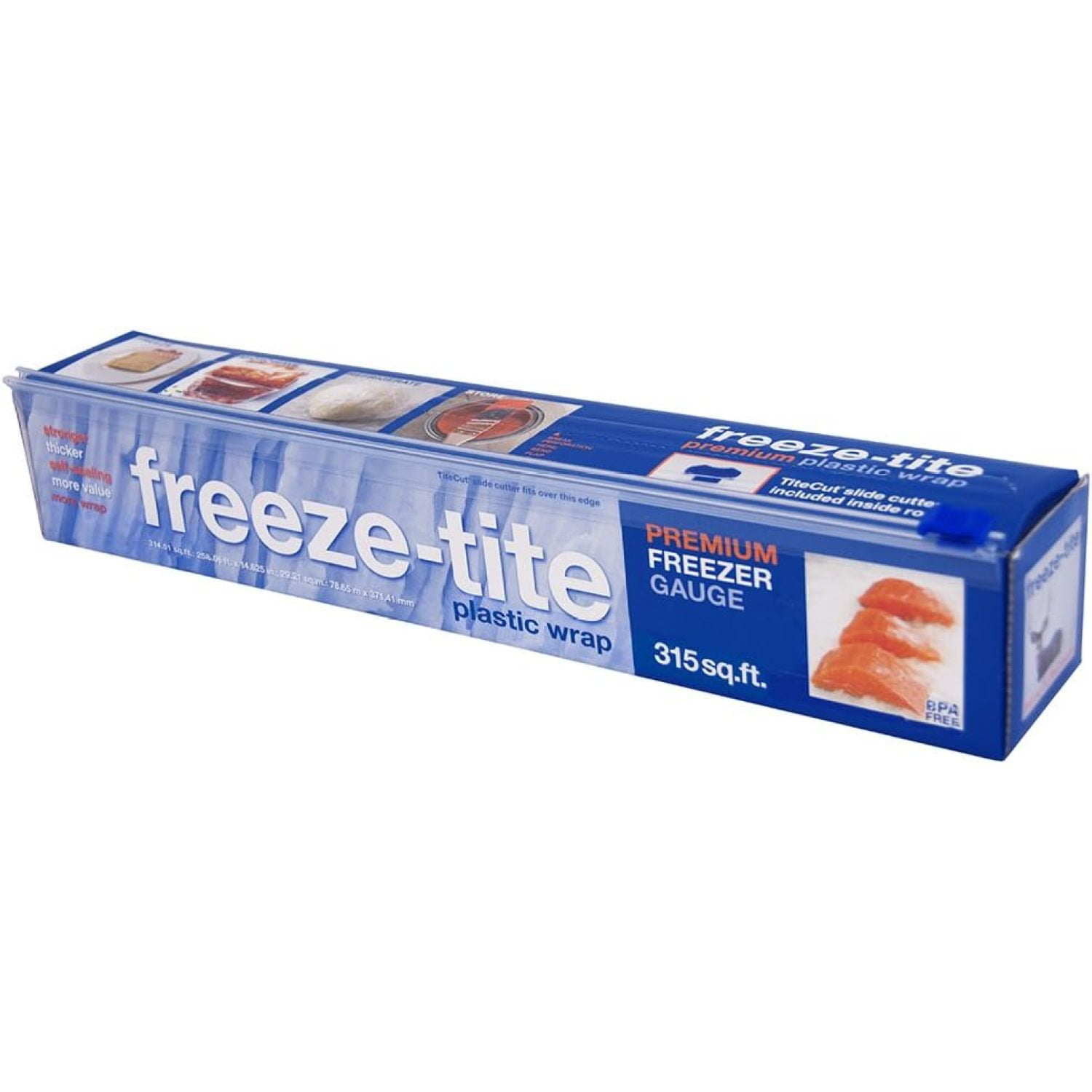 Freeze-tite Plastic Freezer Wrap, 315-Square Feet x 14 5/8-Inch Rolls,4 Count (Pack of 1)