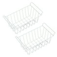 Freezer Basket, 2 Pack Stackable Household Deep Freezer Bin With