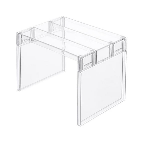 Freezer Cabinet Storage Shelf Rack, Kitchen Organizer Space Saver for Fridge Pantry Shelves Countertops