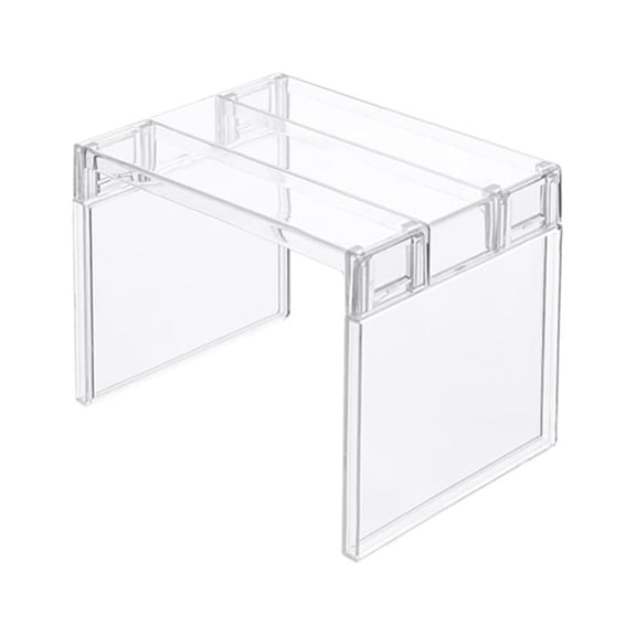 Freezer Cabinet Storage Shelf Rack, Kitchen Organizer Space Saver for Fridge Pantry Shelves Countertops